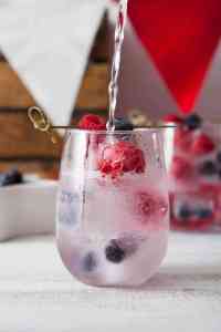 Patriotic Gin and Tonic